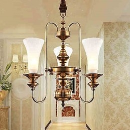 Pendellampor Crystal Mini Style Traditionell Klassisk Metall