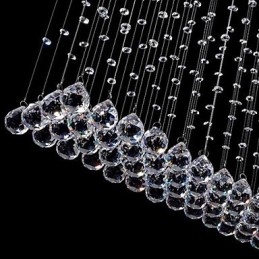 Modern Samtida Traditionell Klassisk Rustik Lodge Vintage Country Island Crystal Galvaniserad Metall Taklampa