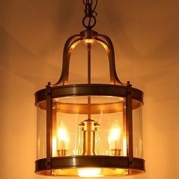 Pendellampor Crystal Mini Style Traditionell Klassisk Metall