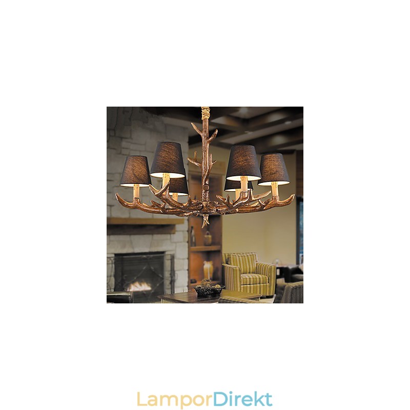 Ljuskrona Pendel Light Vintage Resin