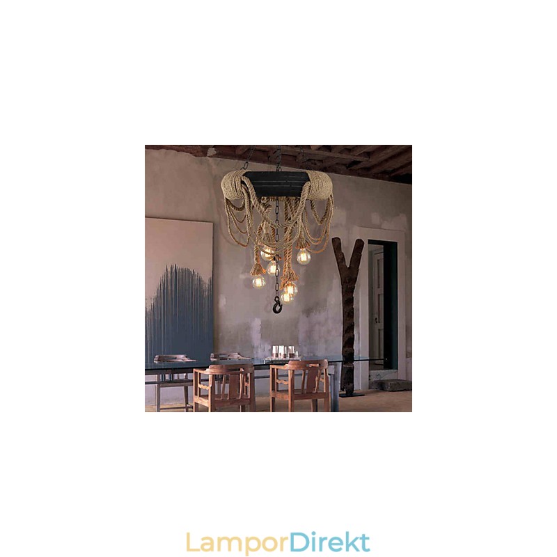 Pendellampor Mini Style Rustik Lodge Plast