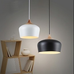 Vintage Retro Mini Stil Målning Metall Taklampa
