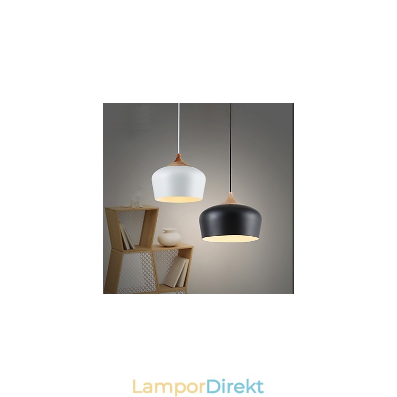 Vintage Retro Mini Stil Målning Metall Taklampa