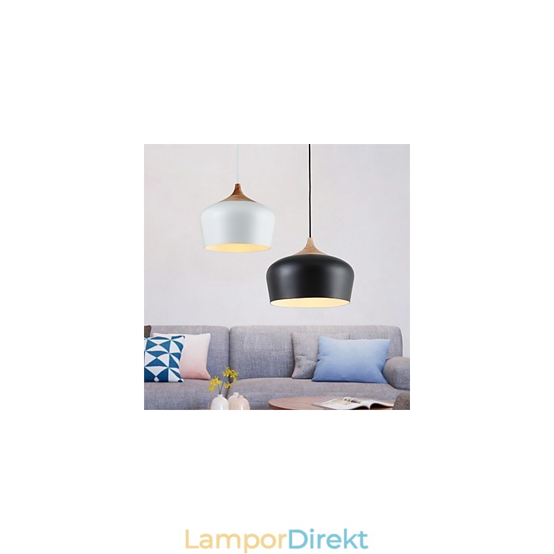 Vintage Retro Mini Stil Målning Metall Taklampa