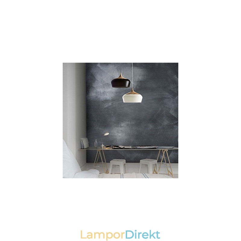 Vintage Retro Mini Stil Målning Metall Taklampa