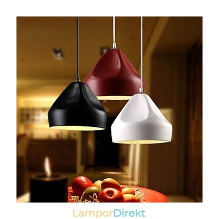 Vintage Retro Mini Stil Målning Metall Taklampa Vintage Retro Mini Stil Målning Metall Taklampa