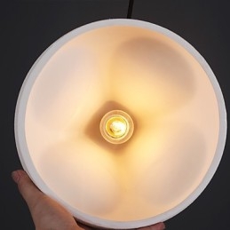 Vintage Retro Mini Stil Målning Metall Taklampa
