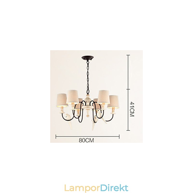 Ljuskrona Pendel Light Vintage Resin