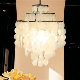 Lampa Minimalistisk Skalljuskrona Den Ljuskrona