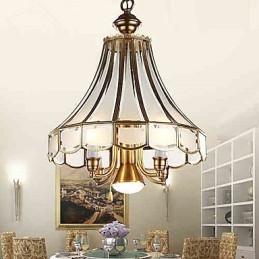Pendellampor Crystal Mini Style Traditionell Klassisk Metall