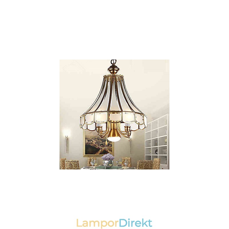 Pendellampor Crystal Mini Style Traditionell Klassisk Metall