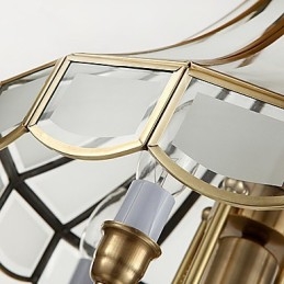 Pendellampor Crystal Mini Style Traditionell Klassisk Metall