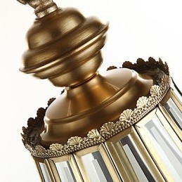 Pendellampor Crystal Mini Style Traditionell Klassisk Metall