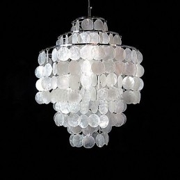 Lampa Minimalistisk Skalljuskrona Den Ljuskrona