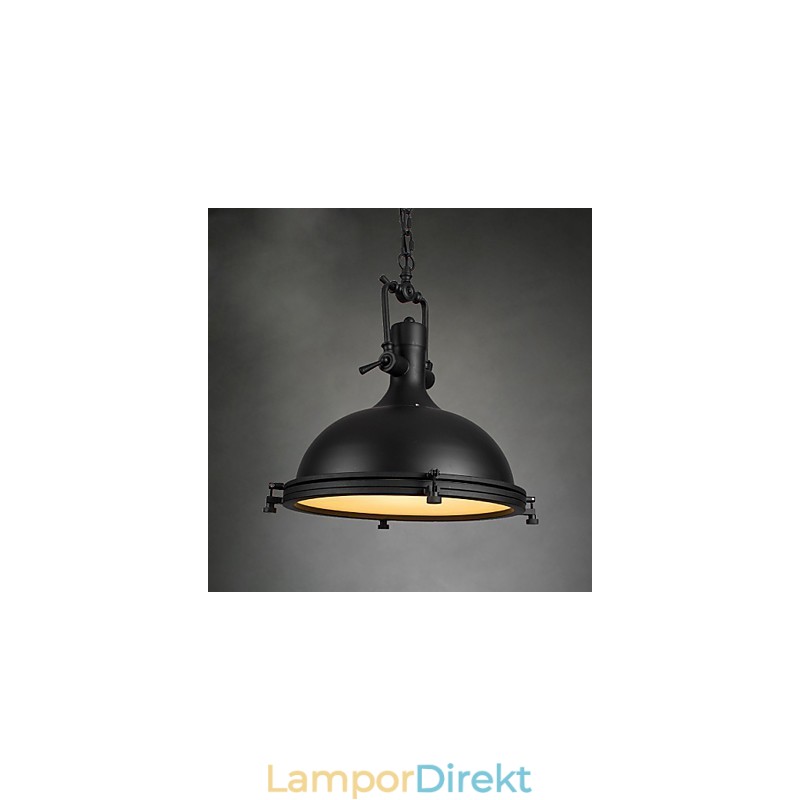 Industriell Enkel Hänglampa Dekorera Loftstil Vintage Metall Droppljus
