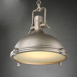 Industriell Enkel Hänglampa Dekorera Loftstil Vintage Metall Droppljus