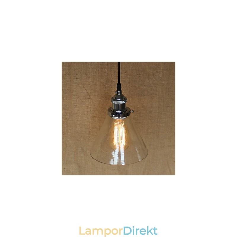 Traditionell Klassisk Vintage Retro Country Globe Taklampa