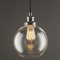 Traditionell Klassisk Vintage Retro Country Globe Taklampa