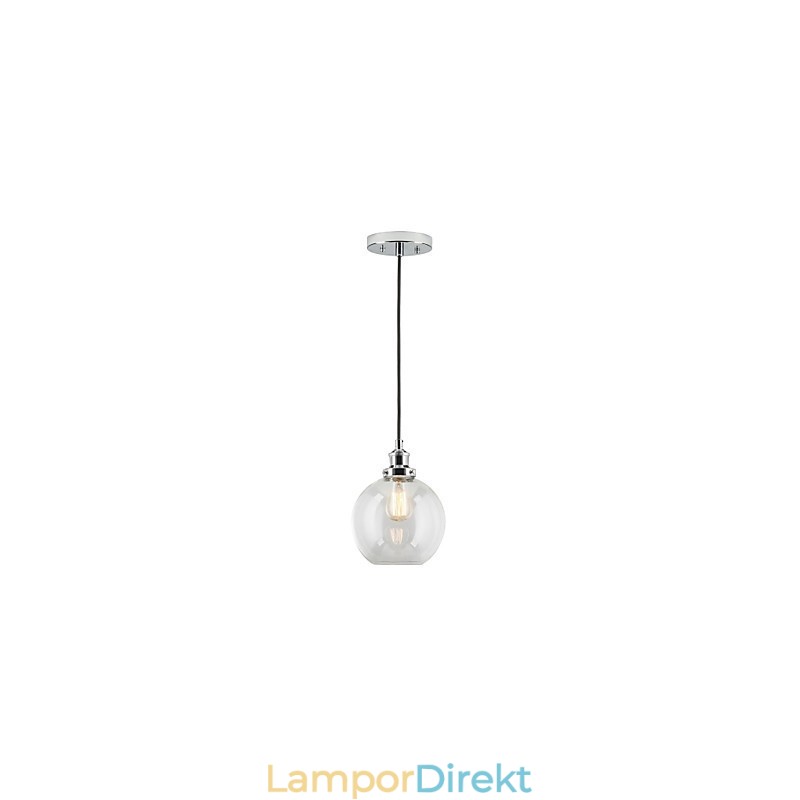 Traditionell Klassisk Vintage Retro Country Globe Taklampa