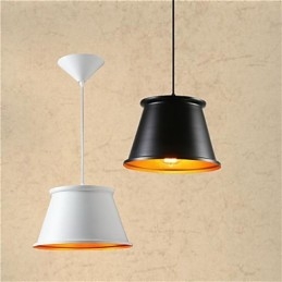 Klassisk Rustik Lodge Vintage Mini Stil Målning Metall Taklampa