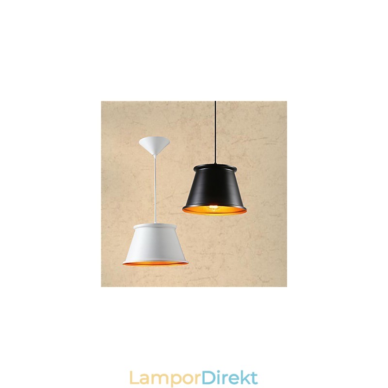 Klassisk Rustik Lodge Vintage Mini Stil Målning Metall Taklampa