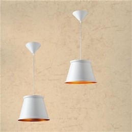 Klassisk Rustik Lodge Vintage Mini Stil Målning Metall Taklampa