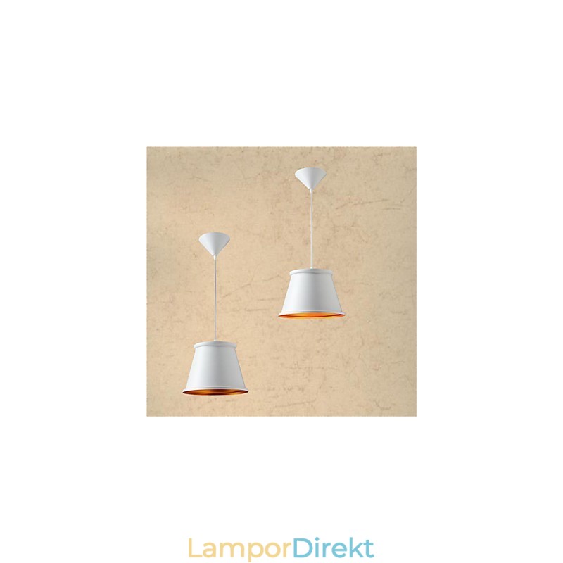Klassisk Rustik Lodge Vintage Mini Stil Målning Metall Taklampa