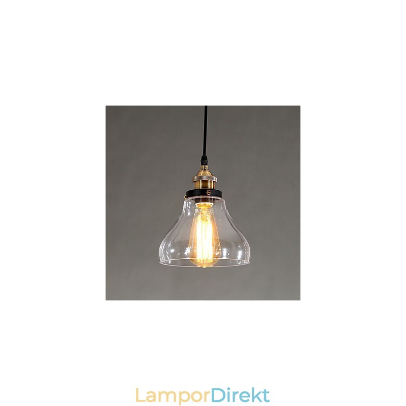 Traditionell Klassisk Vintage Retro Country Globe Taklampa