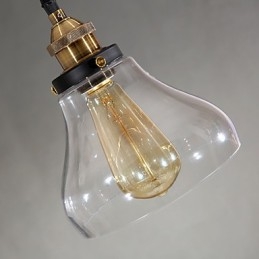 Traditionell Klassisk Vintage Retro Country Globe Taklampa