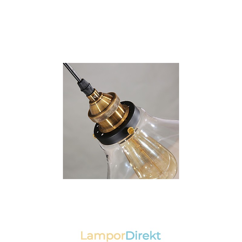 Traditionell Klassisk Vintage Retro Country Globe Taklampa