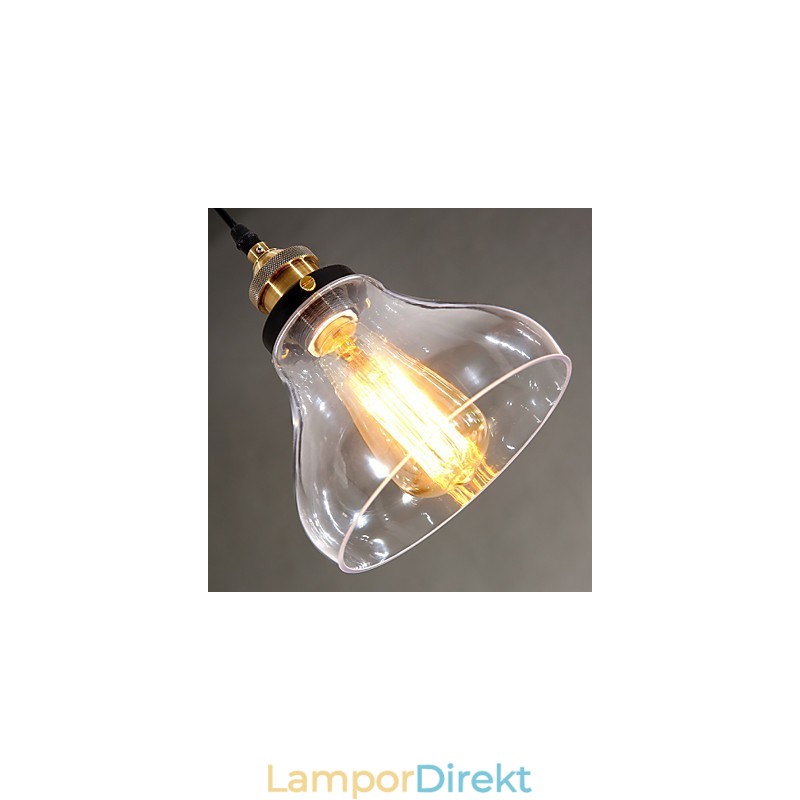 Traditionell Klassisk Vintage Retro Country Globe Taklampa