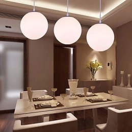 1 Lampor Contemporary Glass Pendel Light