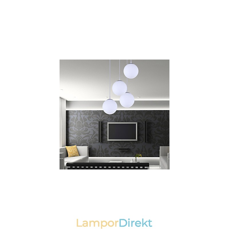 1 Lampor Contemporary Glass Pendel Light