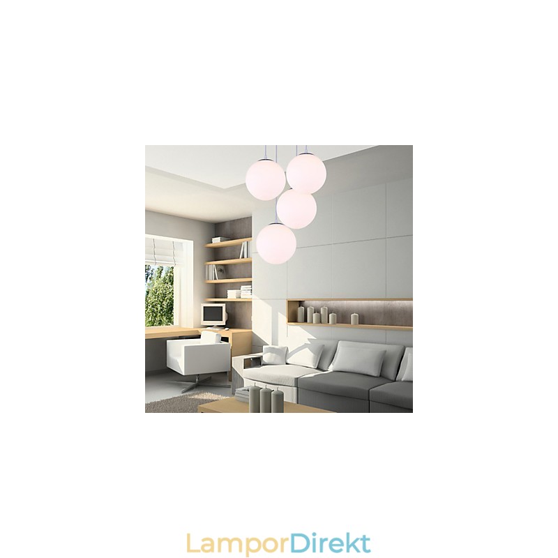 1 Lampor Contemporary Glass Pendel Light