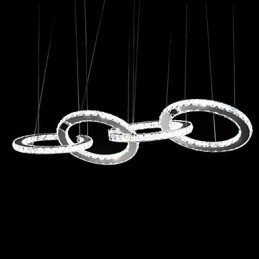 Pendellampor Crystal Light Modern Contemporary Metal