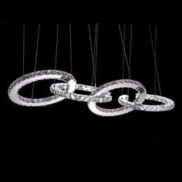 Pendellampor Crystal Light Modern Contemporary Metal