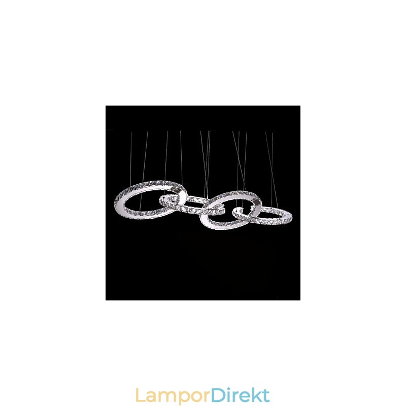 Pendellampor Crystal Light Modern Contemporary Metal