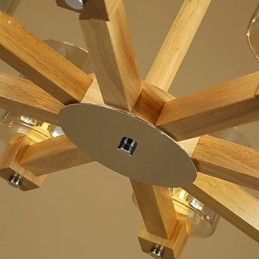 Pendellampor Country Wood Bamboo