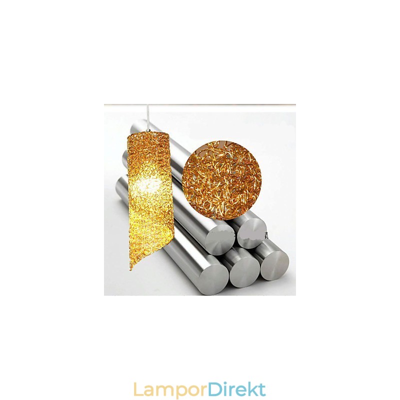 Huvud Cylindrisk Rund Lång Aluminium Cylinder Creative Lampor