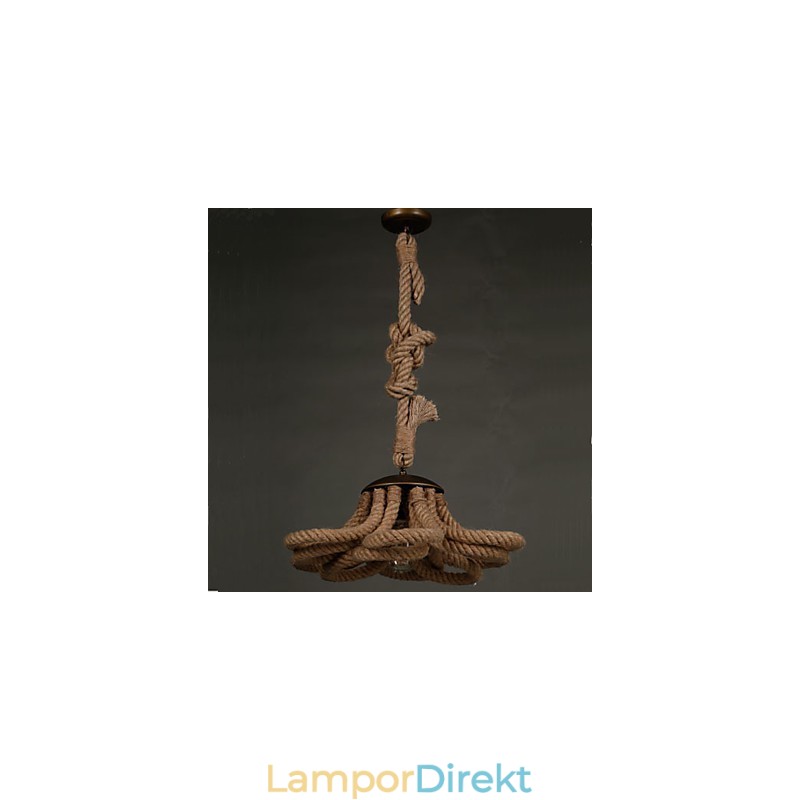 American Pastoralge Rope Lampa Retro