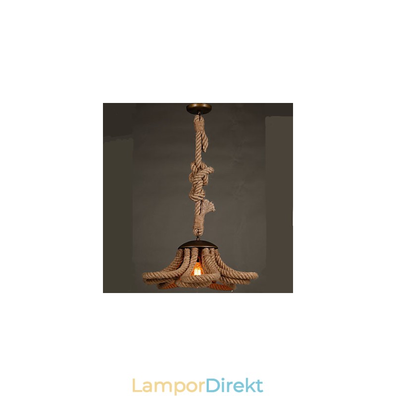 American Pastoralge Rope Lampa Retro