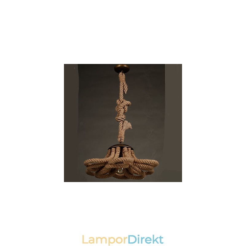 American Pastoralge Rope Lampa Retro