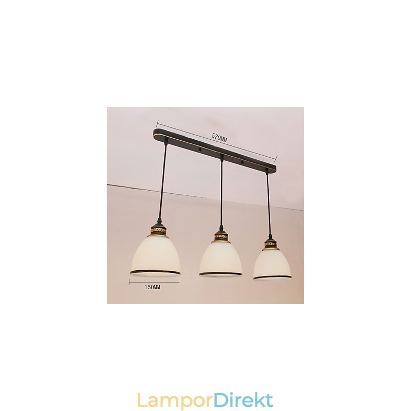 Vintage Designers Andra Metall Pendellampa
