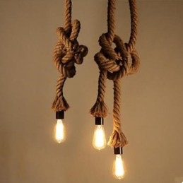 Creative Hamp Rope Chandelier