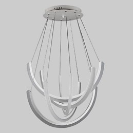 Industriell Dekorativ Hängande Modern Linjär Taklampa
