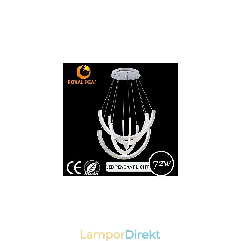 Industriell Dekorativ Hängande Modern Linjär Taklampa