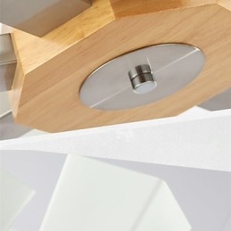 Pendellampor Country Wood Bamboo