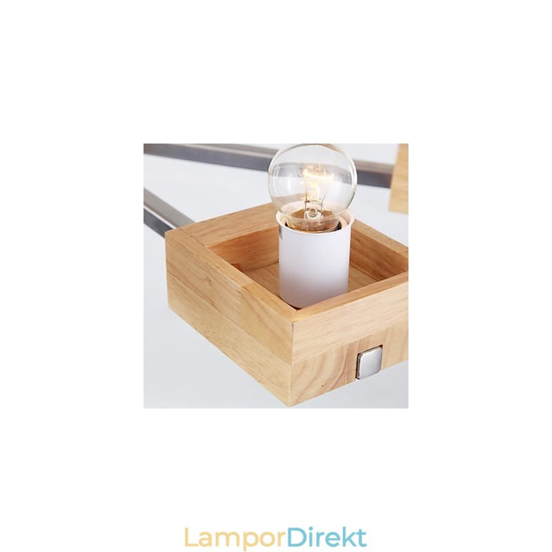 Pendellampor Country Wood Bamboo