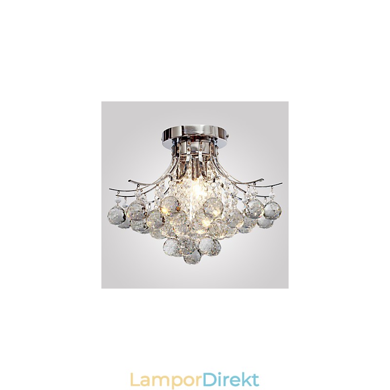 Ljuskrona Modern Crystal 3 Lampor