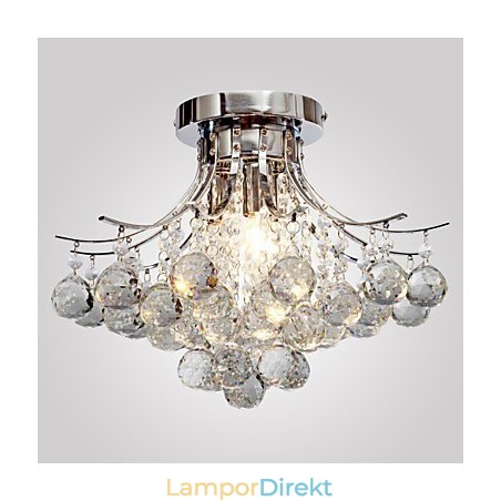 Ljuskrona Modern Crystal 3 Lampor Ljuskrona Modern Crystal 3 Lampor